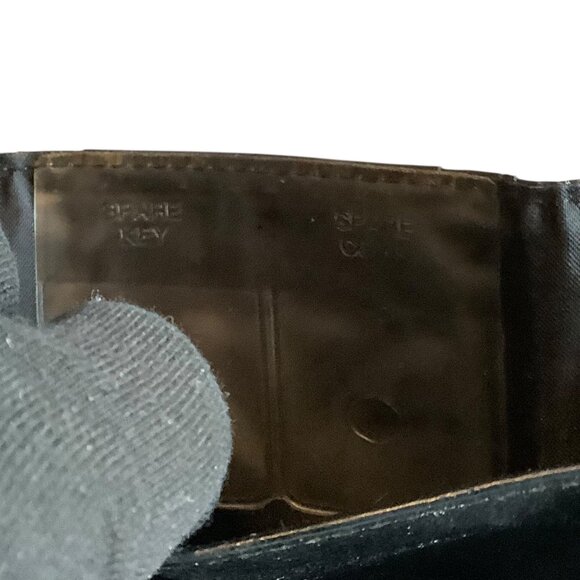 Genuine Eel Skin Mens Wallet By John Weitz 4”x3” - Picture 6 of 8